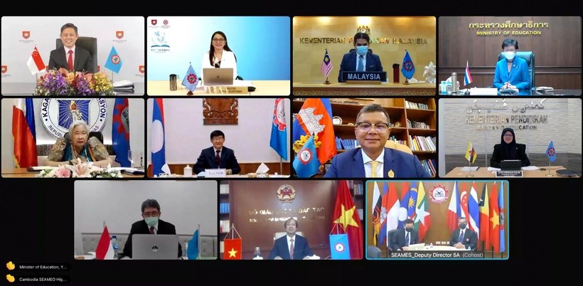 Hội nghị Hội đồng Bộ trưởng Giáo dục Đông Nam Á lần thứ 51 (SEAMEC) diễn ra theo hình thức trực tuyến ngày 17/6.
