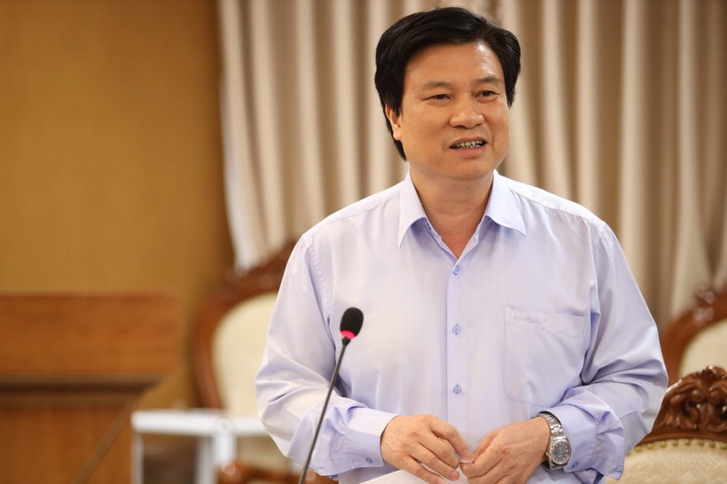 Thứ trưởng Bộ GD&ĐT Nguyễn Hữu Độ - Trưởng Ban chỉ đạo quốc gia Kỳ thi tốt nghiệp THPT năm 2021.