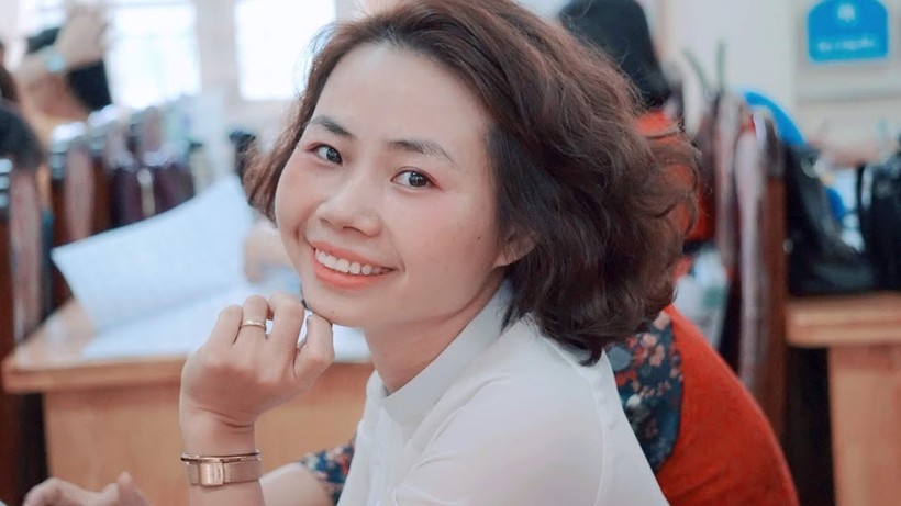 Cô Trần Thị Hội, giáo viên Trường phổ thông liên cấp Olympia.