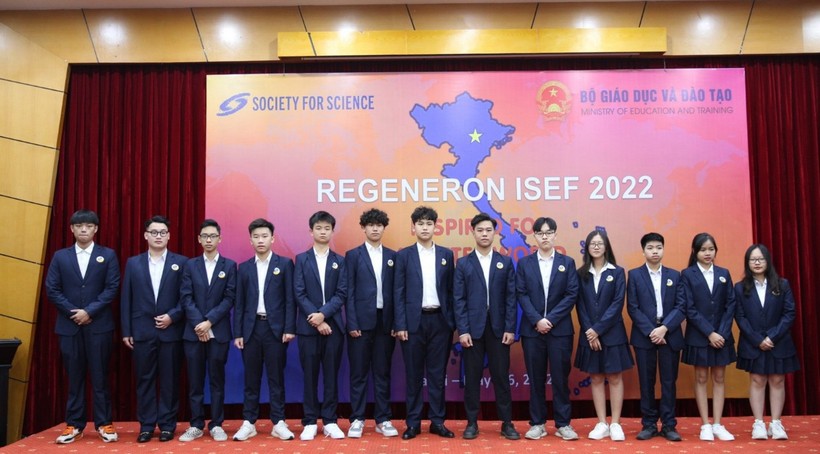13 học sinh có dự án tham gia ISEF 2022.