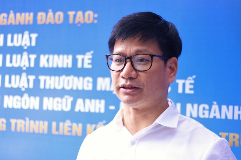 Ông Nguyễn Triều Dương, Phó trưởng phòng Đào tạo Đại học, Trường Đại học Luật Hà Nội.
