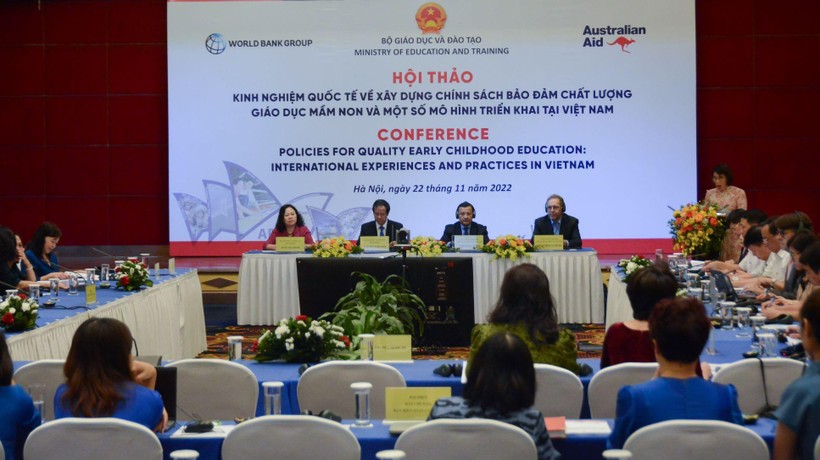 Hội thảo kinh nghiệm quốc tế về xây dựng chính sách bảo đảm chất lượng giáo dục mầm non và một số mô hình triển khai tại Việt Nam.