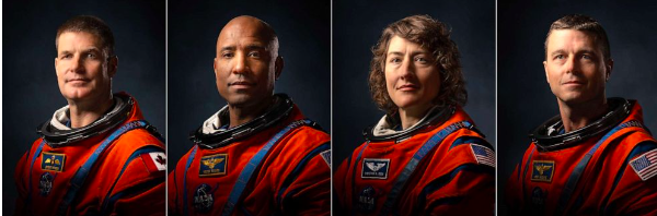 NASA công bố 4 phi hành gia sẽ du hành trên tàu Artemis II