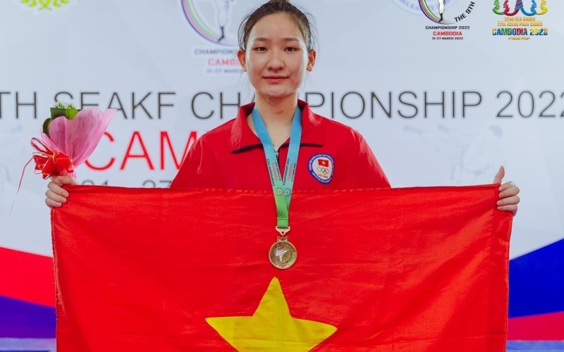Việt Nam vươn lên vị trí thứ 2 trên bảng xếp hạng SEA Games 32