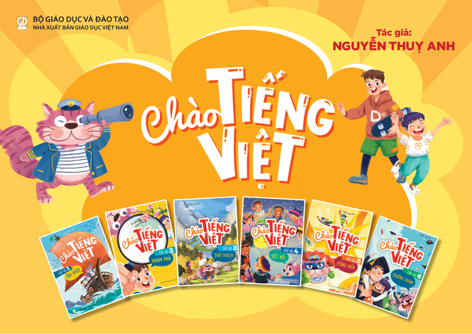 Bộ sách Chào Tiếng Việt đến với Kiều bào tại Châu Âu