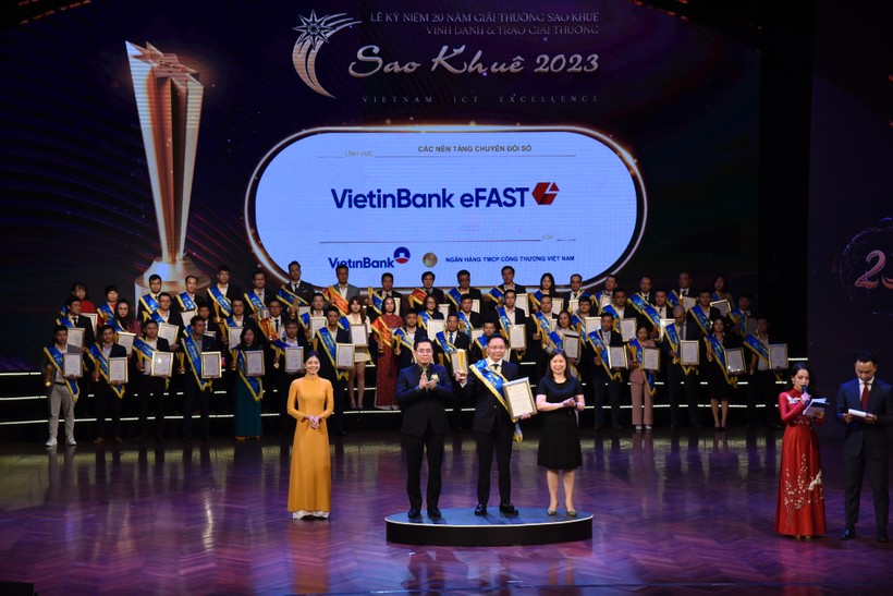 VietinBank được vinh danh tại Sao Khuê 2023