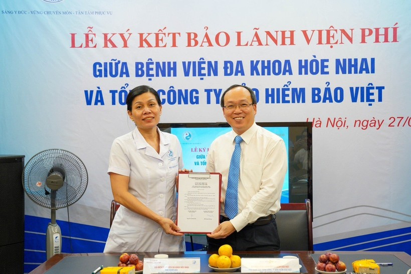 Bảo hiểm Bảo Việt hợp tác với Bệnh viện Hòe Nhai và Bệnh viện E