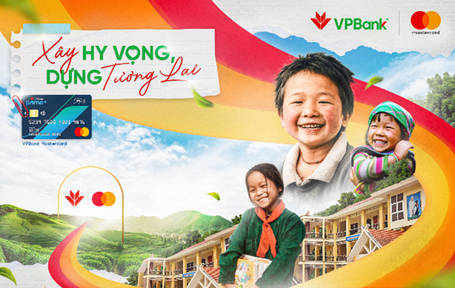 VPBank và Mastercard hợp tác thực hiện sáng kiến “Xây hy vọng, dựng tương lai”, hỗ trợ trẻ em có hoàn cảnh khó khăn ở vùng cao Việt Nam