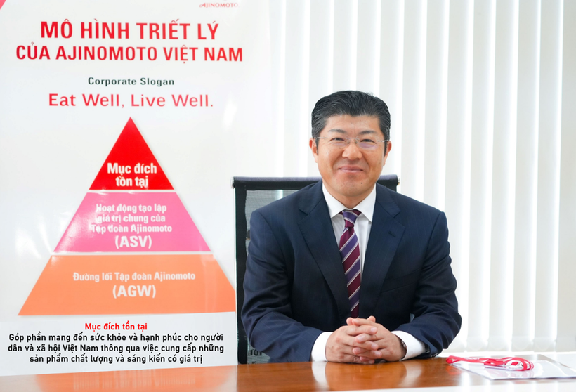 Ông Tsutomu Nara - Tổng Giám đốc Công ty Ajinomoto Việt Nam.