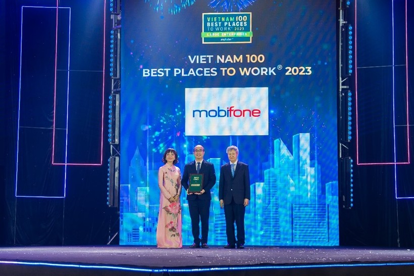 MobiFone được vinh danh là một trong những Nơi làm việc tốt nhất Việt Nam 2023