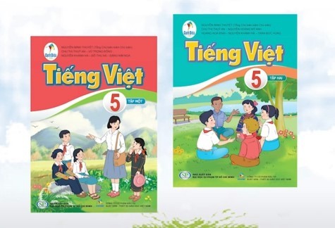 SGK Tiếng Việt Tập 1 và 2 lớp 5 bộ Cánh Diều.