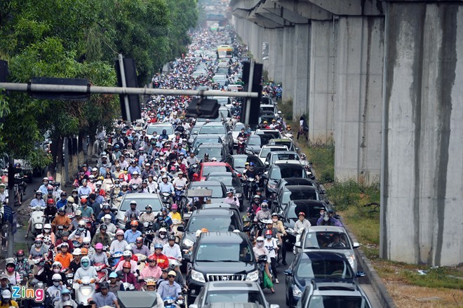 Những điểm đen ùn tắc giao thông ở Hà Nội