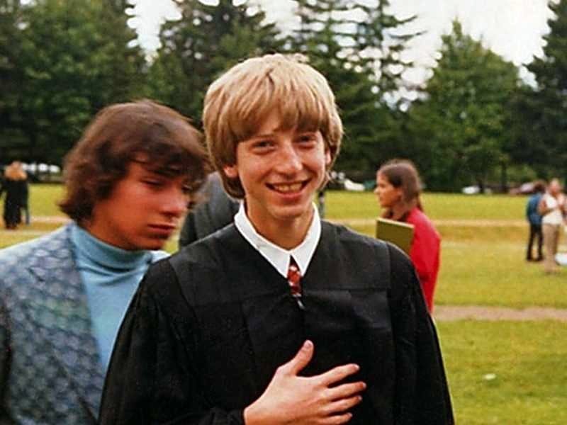 Bill Gates khi còn trẻ