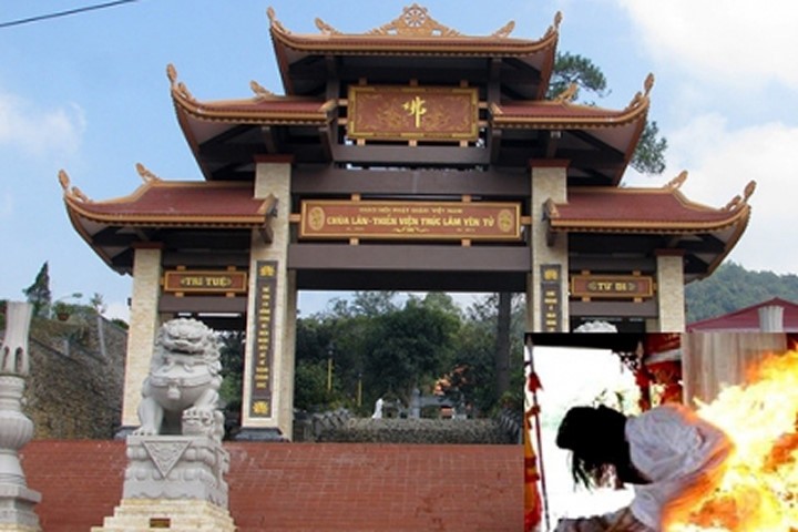 Quảng Ninh: Một người đàn ông tự thiêu tại Thiền viện Trúc lâm Yên Tử