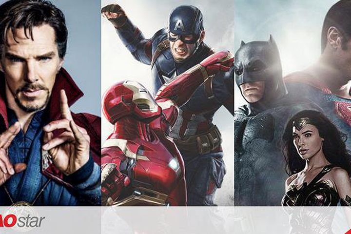 Bảng xếp hạng 6 bộ phim siêu anh hùng lớn nhất năm