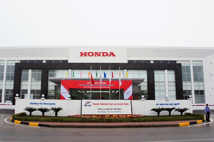 Toàn cảnh Trung tâm Đào tạo lái xe an toàn của Honda Việt Nam