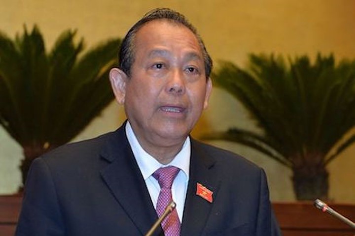 Phó Thủ tướng Trương Hòa Bình.