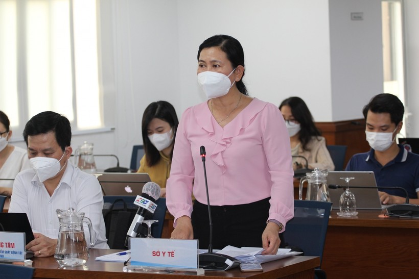 Bà Nguyễn Thị Huỳnh Mai - Chánh Văn phòng Sở Y tế TP Hồ Chí Minh.