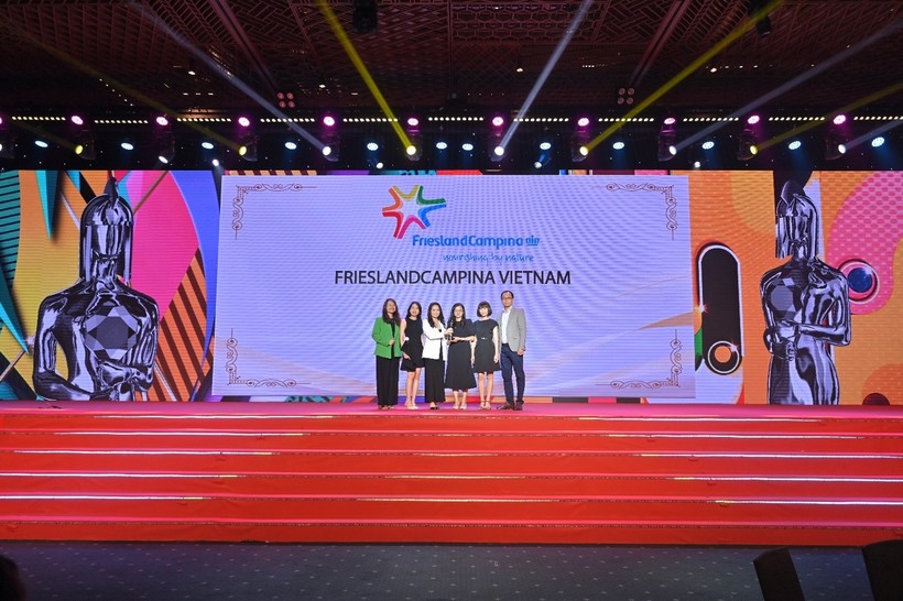 FrieslandCampina Việt Nam đã vinh dự 3 lần liên tiếp giữ vững vị trí cao của giải thưởng Nơi làm việc tốt nhất Châu Á năm 2023”.