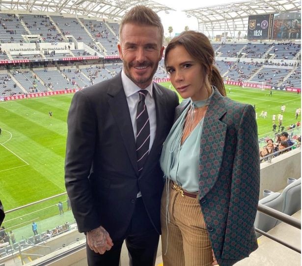Vợ chồng David Beckham.
