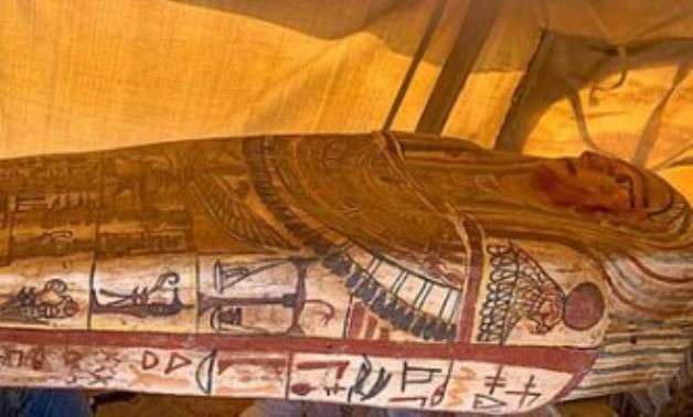 Sarcophagi của Ai Cập cổ đại.