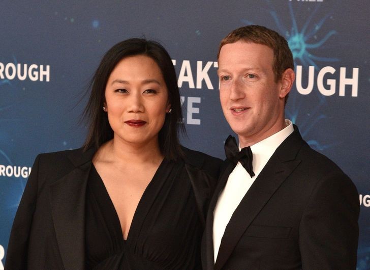 Tỷ phú Mark Zuckerberg và vợ Priscilla Chan.