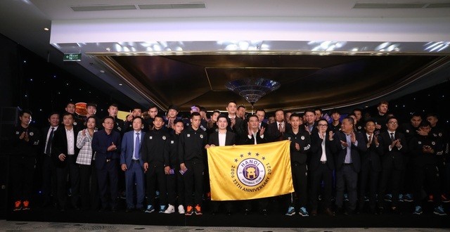 Hà Nội FC tổ chức Lễ xuất quân, đặt nhiều mục tiêu ở mùa giải 2021.