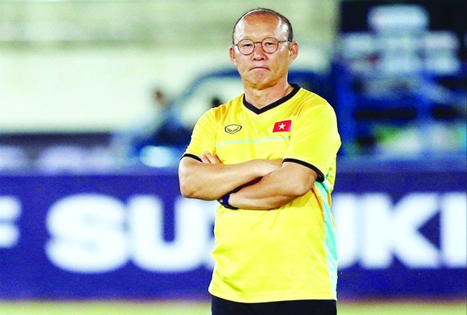 Thầy Park muốn cùng tuyển Việt Nam hiện thực hóa giấc mơ World Cup Ảnh: CTV