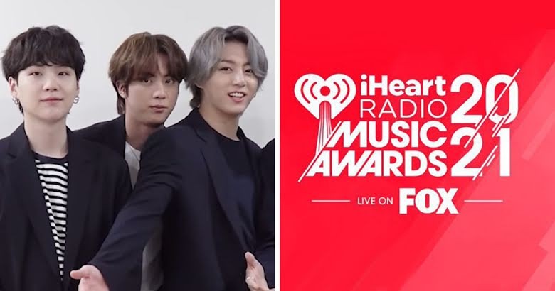 Nhóm nhạc BTS được đề cử Giải thưởng âm nhạc iHeartRadio năm 2021.