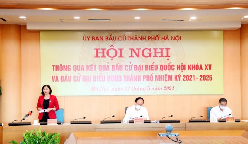 Phó Bí thư Thường trực Thành ủy Nguyễn Thị Tuyến đánh giá cao thành công của cuộc bầu cử.