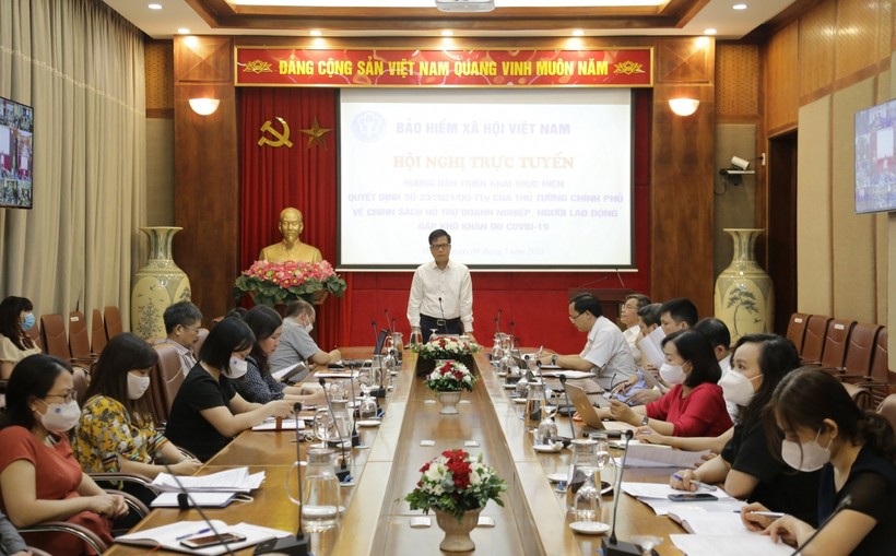 Phó Tổng Giám đốc Trần Đình Liệu phát biểu chỉ đạo tại Hội nghị