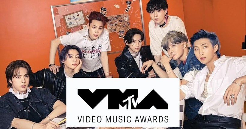 BTS đã giành giải Ca khúc Kpop xuất sắc nhất và Nhóm nhạc của năm tại VMAs 2021.