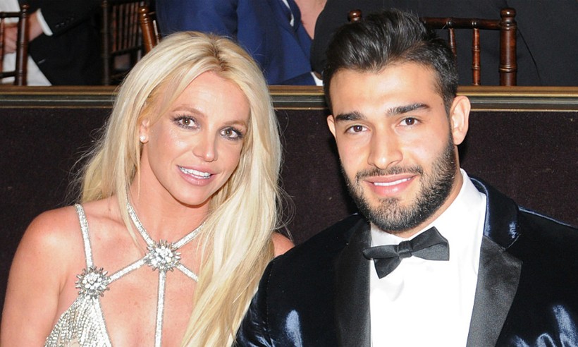 Britney Spears và bạn trai Sam Asghari.