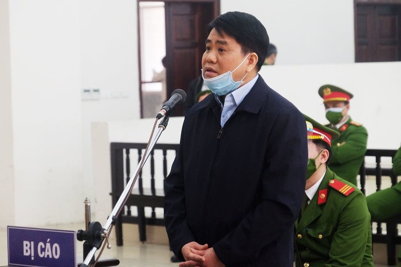 Cựu Chủ tịch UBND TP Hà Nội Nguyễn Đức Chung.