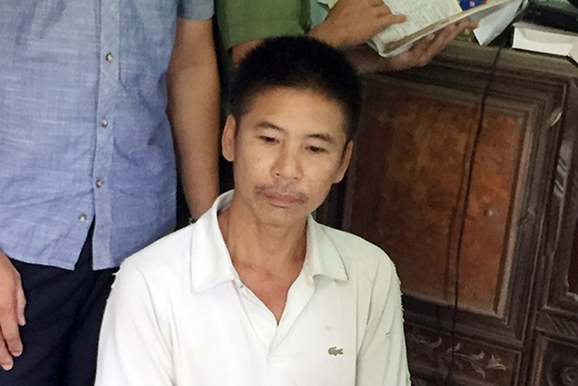 Nguyễn Trung Trực vào thời điểm bị bắt ngày 4/8/2017