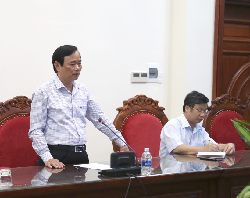 Ông Đinh Quý Nhân, giám đốc Sở GD&ĐT tỉnh Quảng Bình nhận trách nhiệm để xảy ra sai sót tại kỳ thì tuyển sinh lớp 10