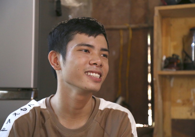 Niềm vui của Tạ Quang Thanh sau khi có kết quả thi THPT quốc gia năm 2019.
