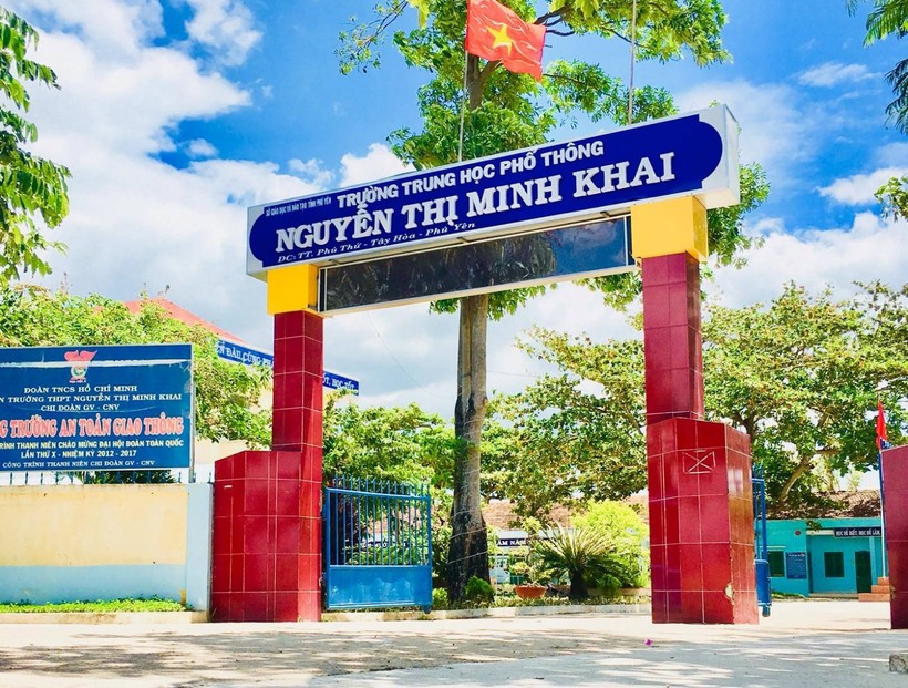 Trường THPT Nguyễn Thị Minh Khai (huyện Tây Hòa).