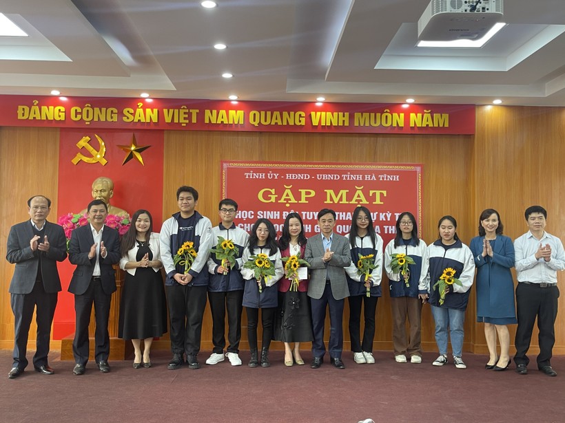 Hà Tĩnh có 8 giải nhất tại kỳ thi chọn học sinh giỏi quốc gia năm 2023.