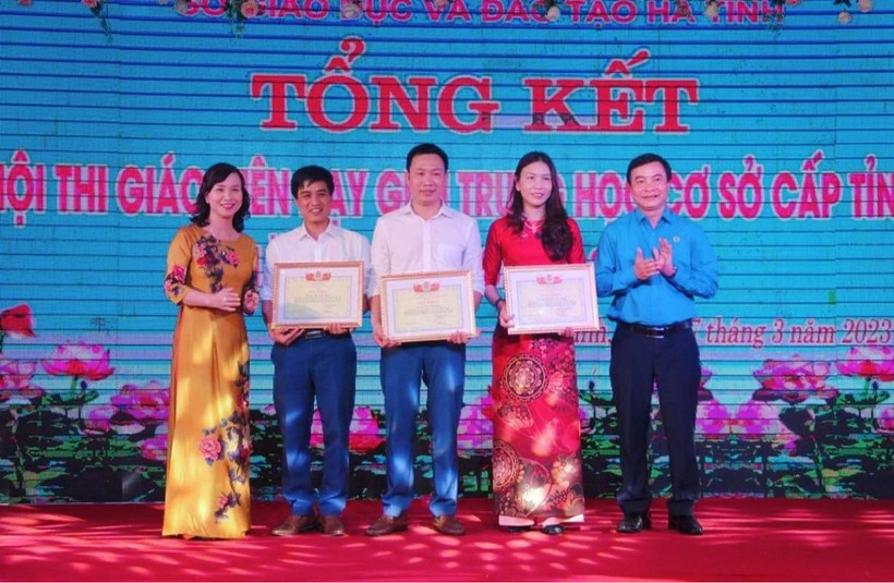 Hơn 170 giáo viên Hà Tĩnh đạt danh hiệu Giáo viên dạy giỏi THCS cấp tỉnh.