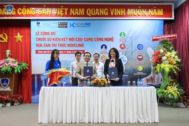 PGS.TS Nguyễn Mạnh Hùng-Hiệu trưởng Trường ĐH Nguyễn Tất Thành ký kết hợp tác với các đơn vị, Bộ, ngành