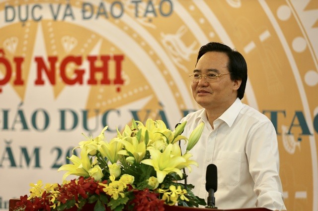 Bộ trưởng Phùng Xuân Nhạ phát biểu khai mạc Hội nghị giám đốc Sở GD&ĐT năm 2019