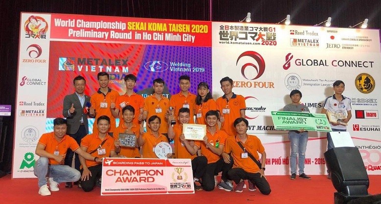 Với ngôi vị vô địch, đội tuyển Trường Đại học Lạc Hồng đã giành được tấm vé để tranh tài tại Cuộc thi Koma Taisen thế giới 2019 tại Nhật Bản (2/2020)
