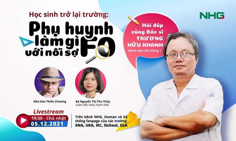 Bác sĩ Trương Hữu Khanh- chuyên gia về bệnh truyền nhiễm tại TPHCM sẽ là khách mời chính của chương trình