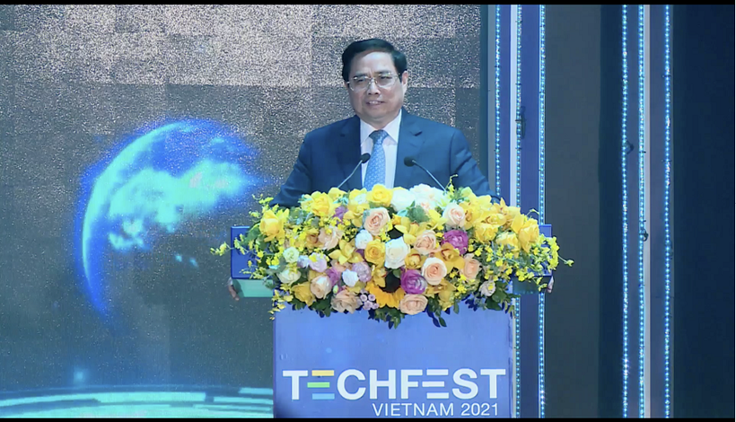 Thủ tướng Chính phủ Phạm Minh Chính phát biểu tại TECHFEST – WHISE 2021