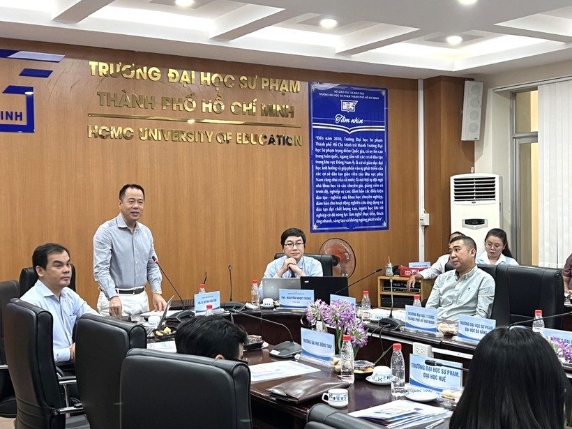GS Huỳnh Văn Sơn, Hiệu trưởng Trường ĐH Sư phạm TPHCM chia sẻ về kỳ thi đánh giá năng lực của trường. 
