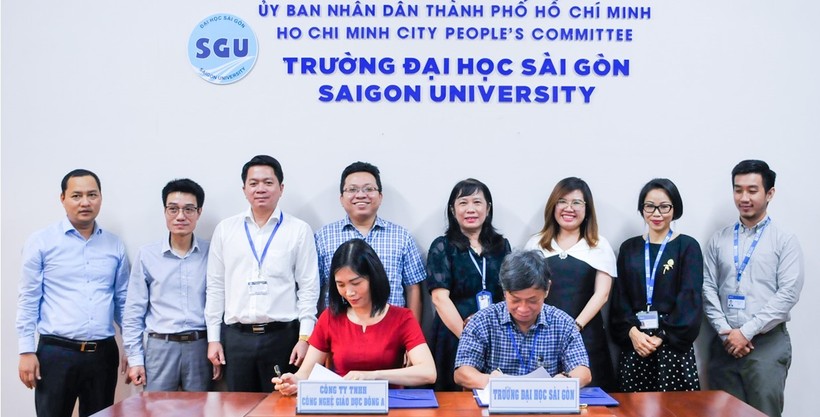 Trường Đại học Sài Gòn ký thỏa thuận hợp tác với một số đơn vị. 