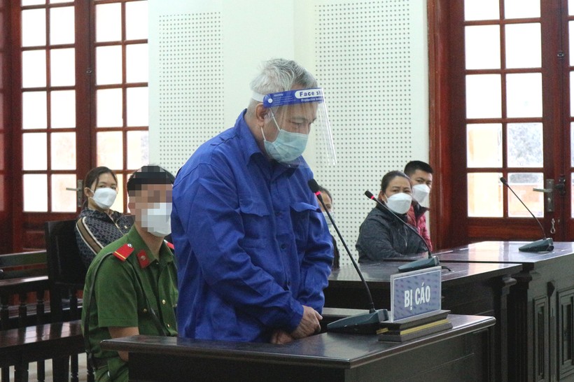 Bị cáo Cao Trọng Phú tại phiên xét xử.