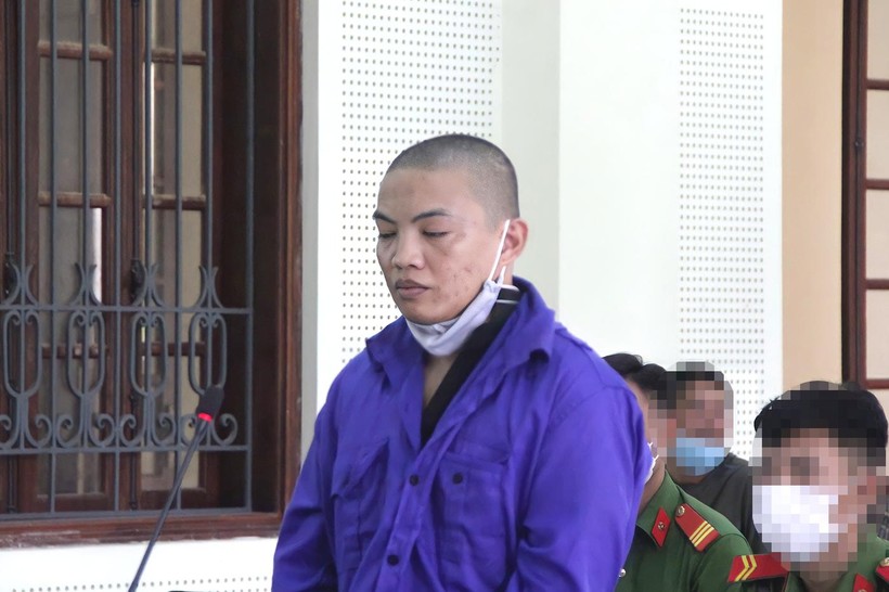 Bị cáo Nguyễn Chí Tuấn tại phiên tòa.