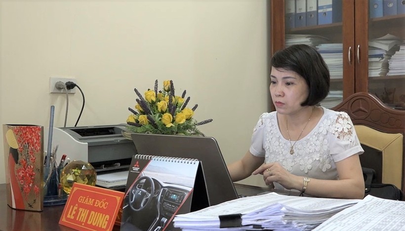 Bà Lê Thị Dung, nguyên Giám đốc TT GDTX Nguyên. Ảnh: QĐ.
